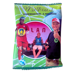 Personlige chipsposer - Med mini chipspose