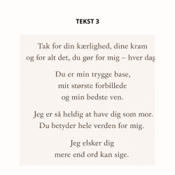Lyk�nskningskort - Mors dag