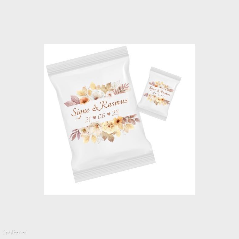 Personlige chipsposer - Med mini chipspose