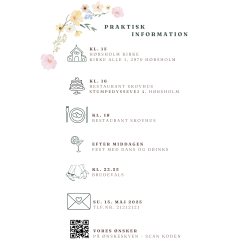 Bryllup - Sommerblomst