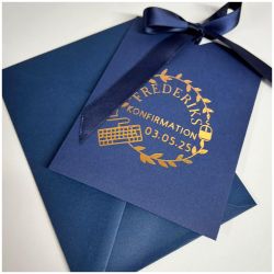 Pocket invitationer - Bogstav