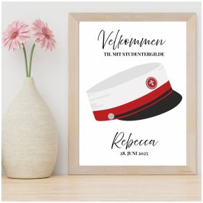 Student Rd - Velkomstskilt A3