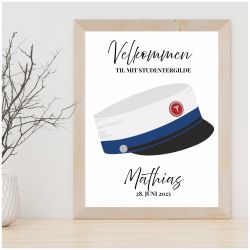 Student Bl - Velkomstskilt A3