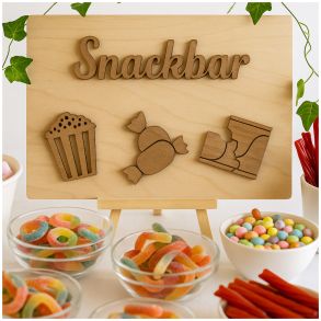Skilt - Snackbar