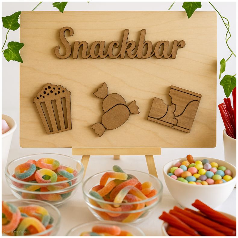 Skilt - Snackbar