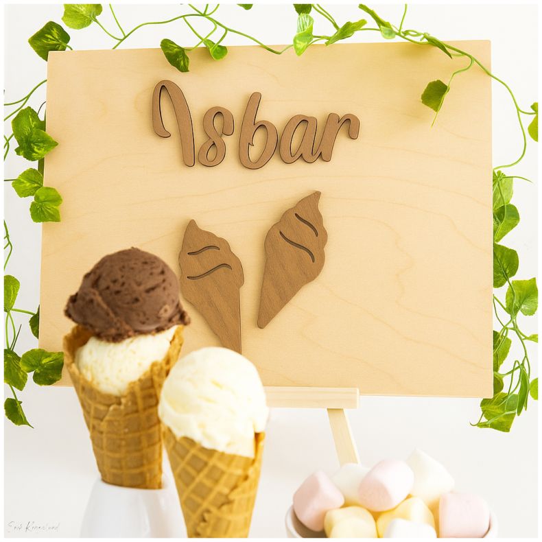 Skilt - Isbar