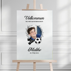 Konfirmation - Fodbold portrt