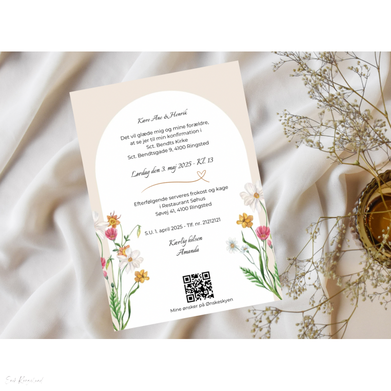 Konfirmation - Forrsblomst