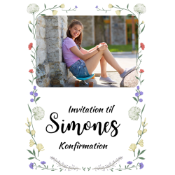 Konfirmation - Markblomst