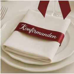 Bordkort - Bnd med tekst