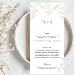 Menkort Minimalistisk