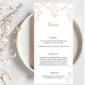 Menkort Minimalistisk