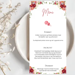 Barnedb - Menkort Blomsterpige