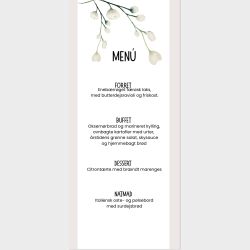 Men�kort - Spring