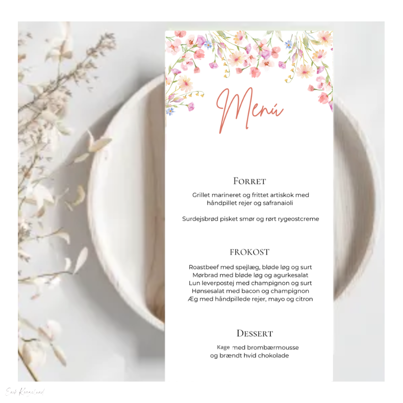 Menkort - Markblomst