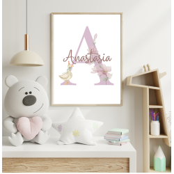 Personlig plakat i ramme - Festlig gs