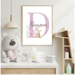 Personlig plakat i ramme - Lam