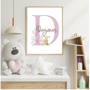 Personlig plakat i ramme - Lam