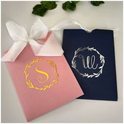 Pocket invitationer - Bogstav