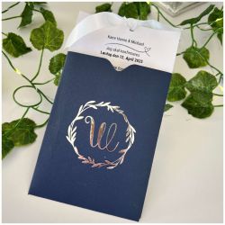 Pocket invitationer - Bogstav