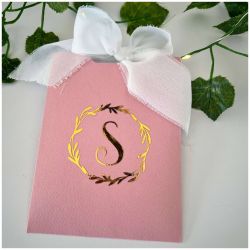 Pocket invitationer - Bogstav