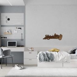 Navneskilt - Racerbil