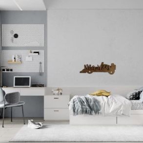 Navneskilt - Racerbil