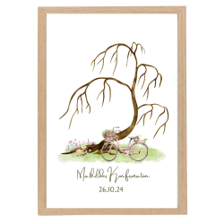 Fingertrykplakat - Pige - Konfirmation