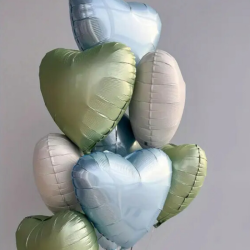 Hjerte Folieballon 45 cm