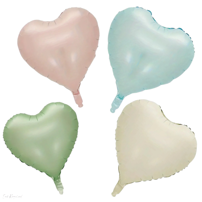 Hjerte Folieballon 45 cm