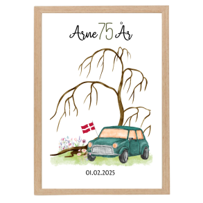 Fingertrykplakat - Fdselsdag