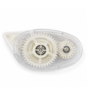 Dispenser med 8m dobbeltkl�bende tape