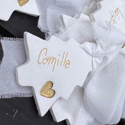 Bordkort - Juletr med hjerte