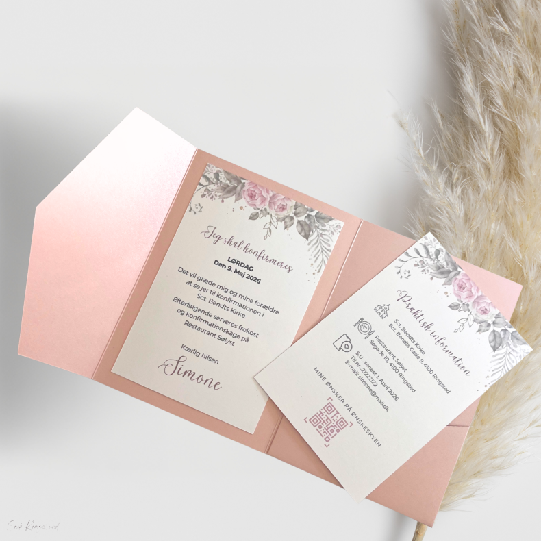 Pocket rose - Invitation