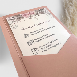 Pocket rose - Invitation