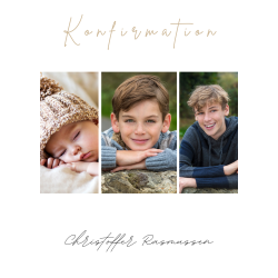 Konfirmation - Galleri - Dreng