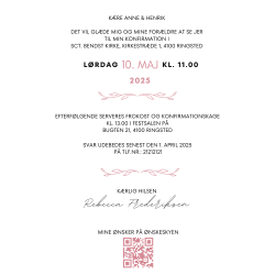 Konfirmation - Galleri - Pige