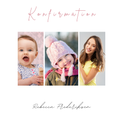 Konfirmation - Galleri - Pige