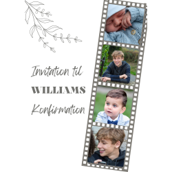 Konfirmation - Livsglimt - Dreng