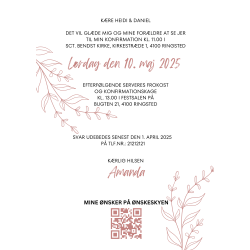 Konfirmation - Livsglimt - Pige