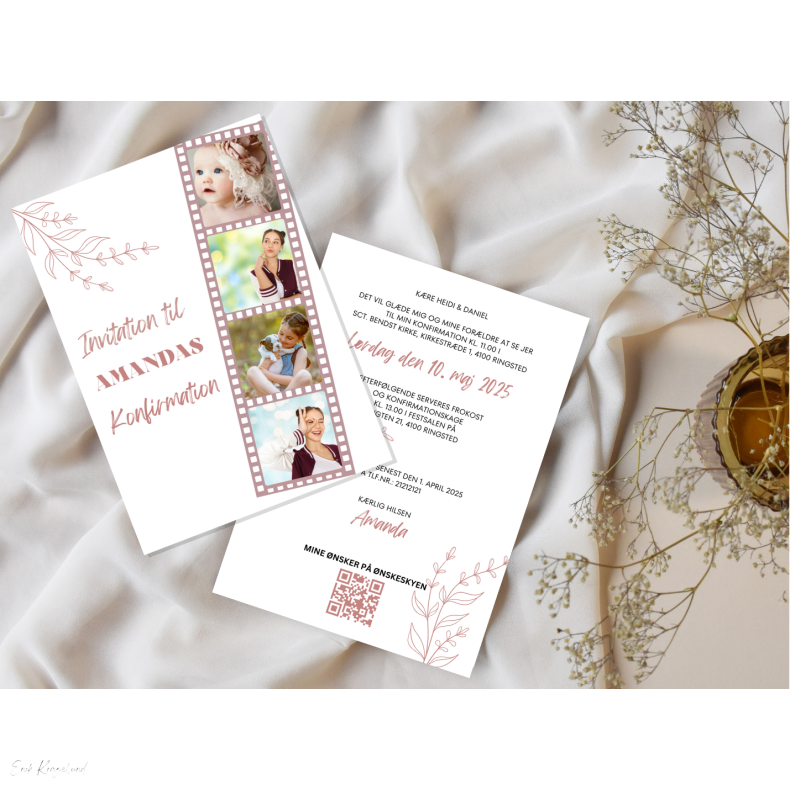 Konfirmation - Livsglimt - Pige