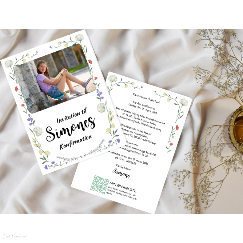 Konfirmation - Markblomst