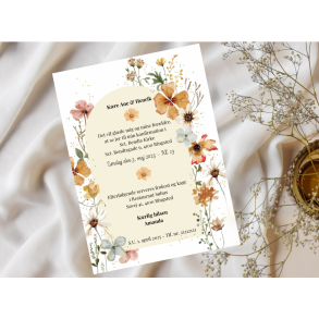 Konfirmation - Vilde blomster