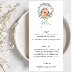 Barnedb - Menkort Portrt Dreng