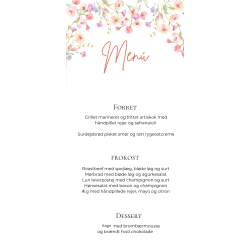 Menkort - Markblomst