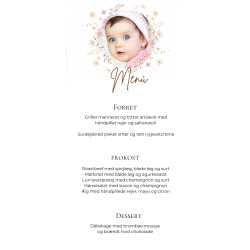 Barnedb - Menkort Portrt Pige