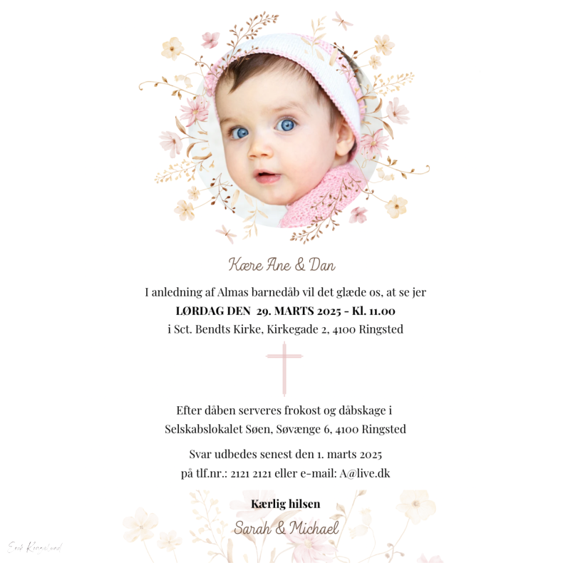 Barnedb - Portrt Pige